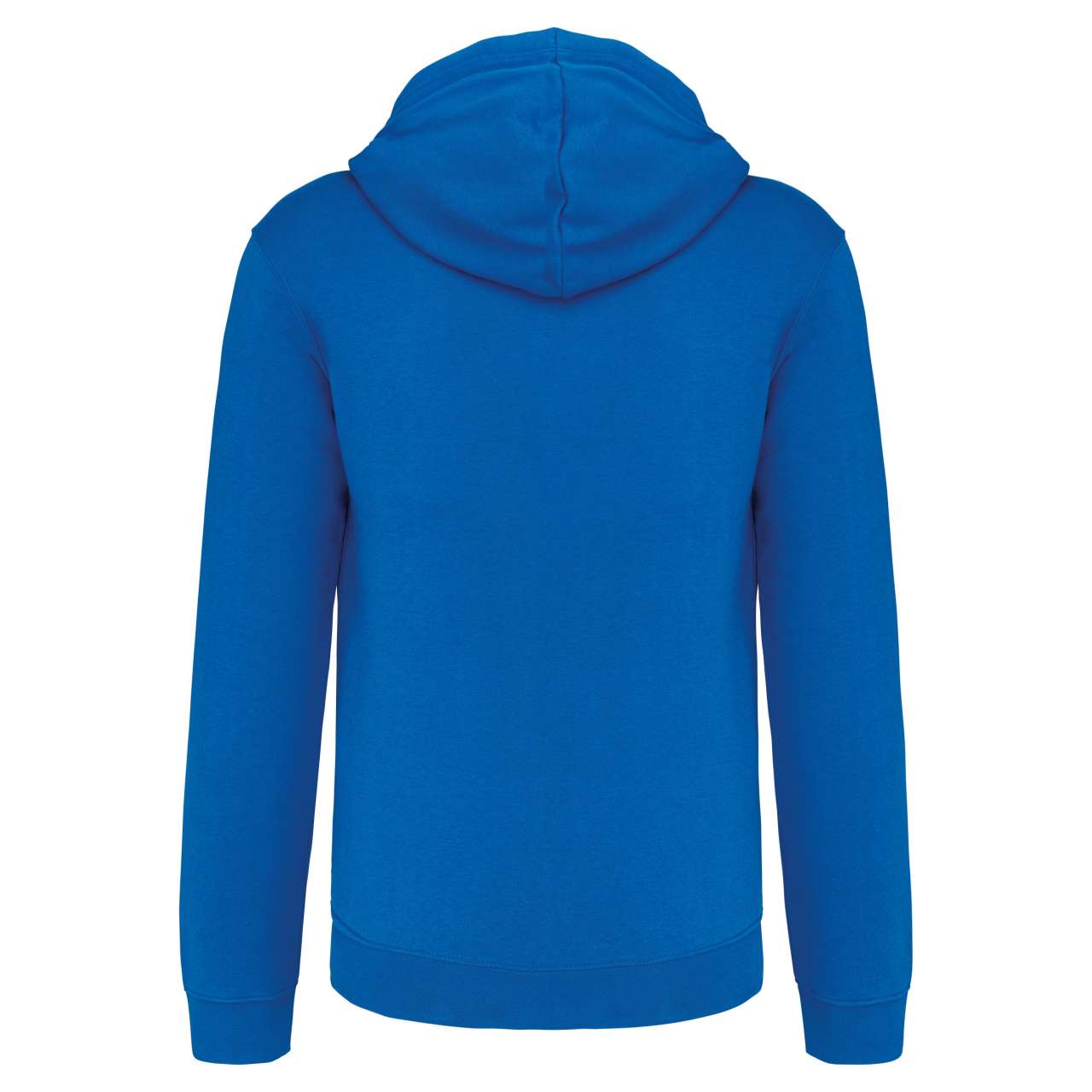 MEN'S CONTRAST HOODED FULL ZIP SWEATSHIRT
