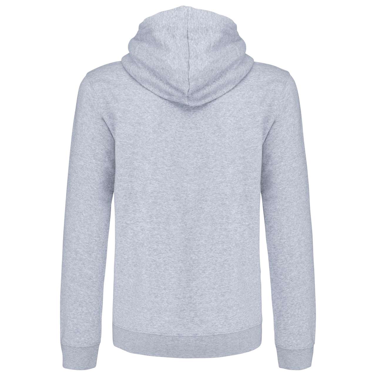 MEN'S CONTRAST HOODED FULL ZIP SWEATSHIRT - Image 4