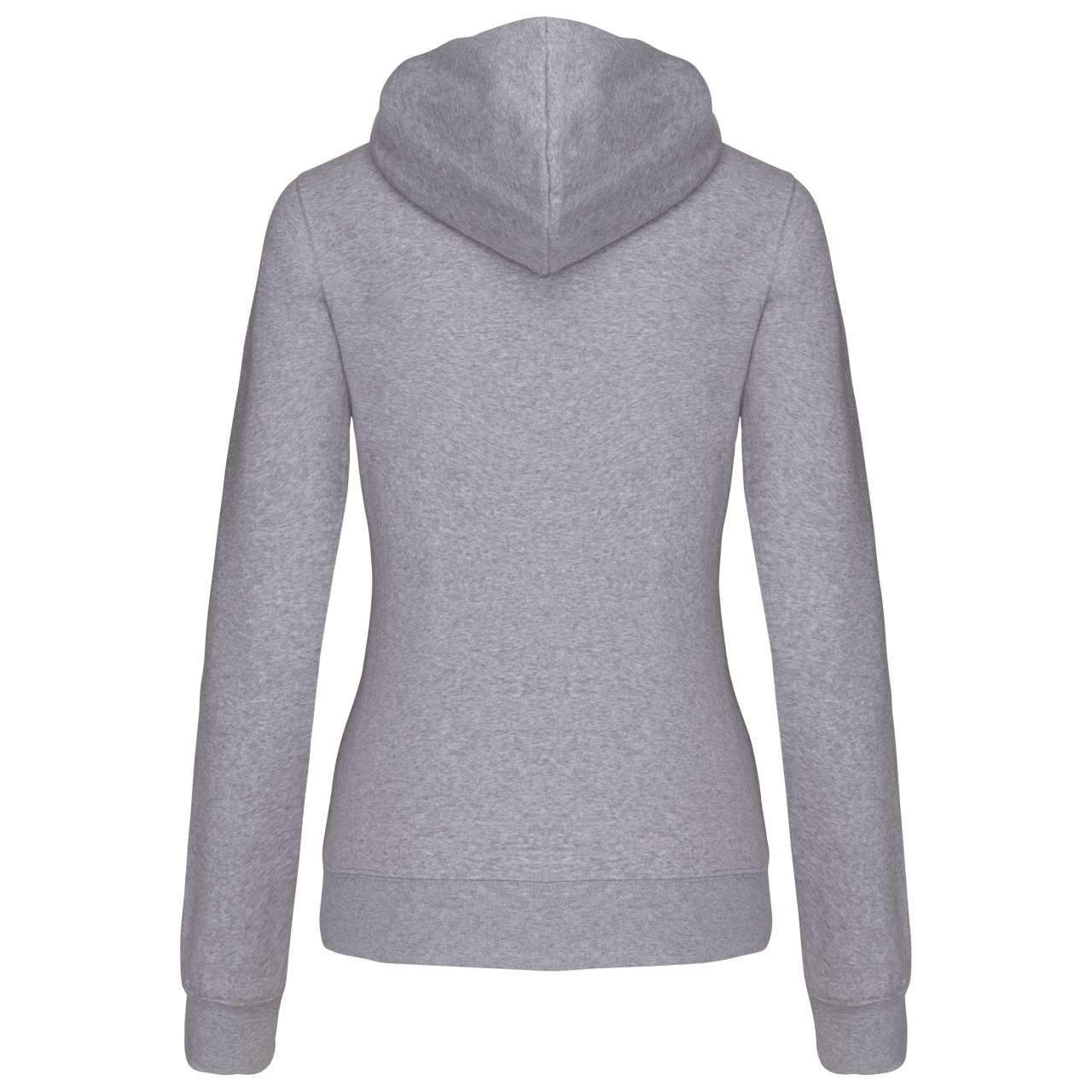 LADIES’ CONTRAST HOODED FULL ZIP SWEATSHIRT - Image 13