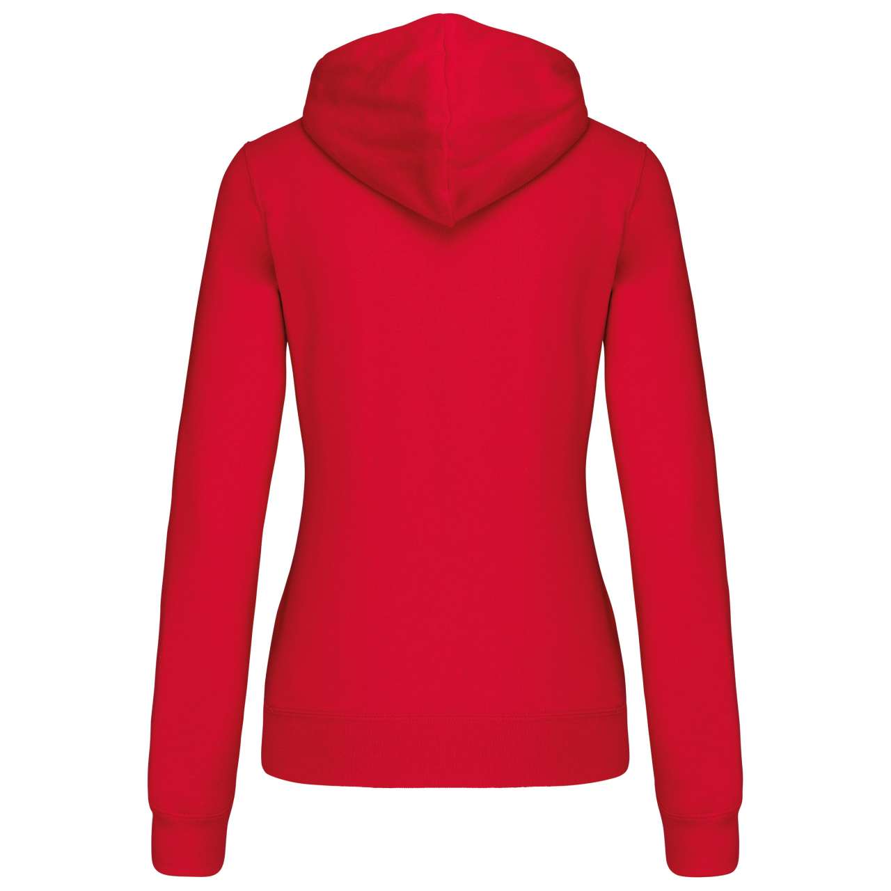 LADIES’ CONTRAST HOODED FULL ZIP SWEATSHIRT - Image 5
