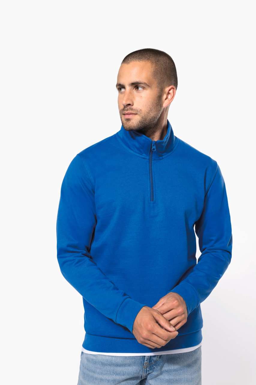 ZIP NECK SWEATSHIRT - Image 3