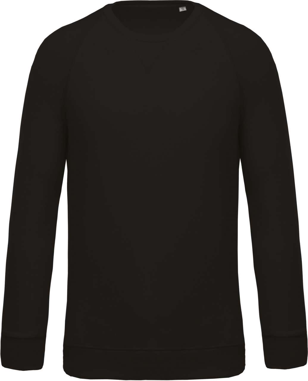 MEN'S ORGANIC COTTON CREW NECK RAGLAN SLEEVE SWEATSHIRT - Image 6