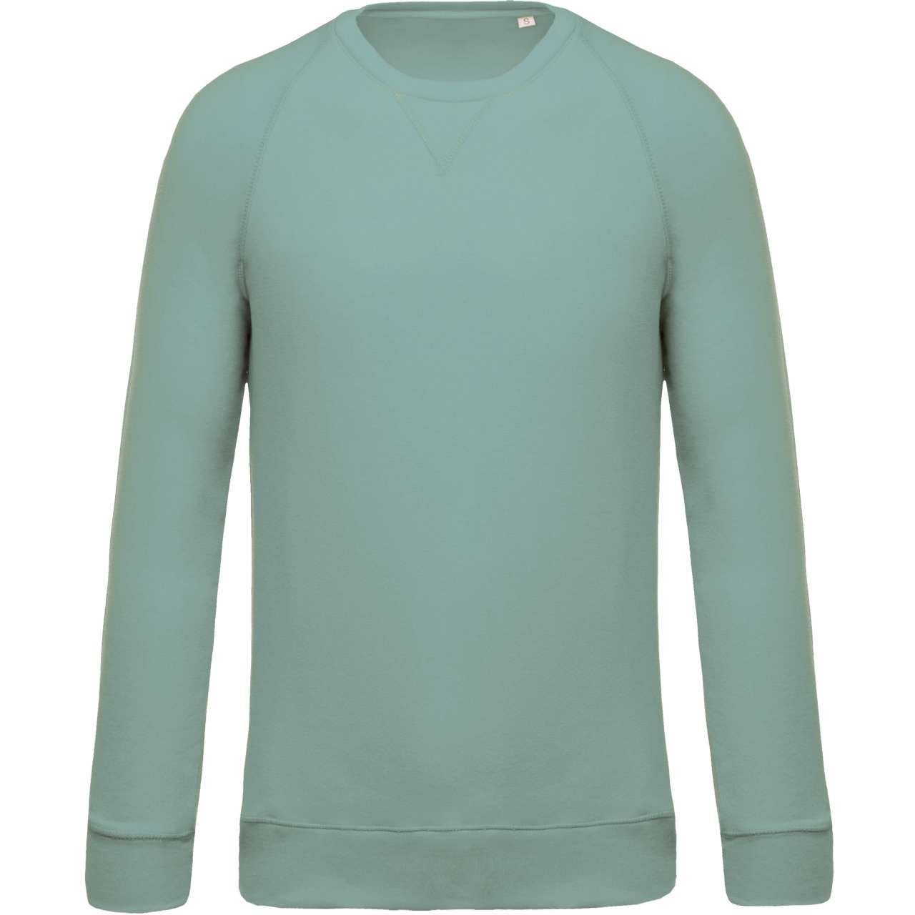 MEN'S ORGANIC COTTON CREW NECK RAGLAN SLEEVE SWEATSHIRT - Image 2