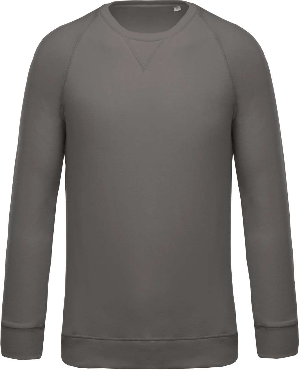 MEN'S ORGANIC COTTON CREW NECK RAGLAN SLEEVE SWEATSHIRT - Image 8