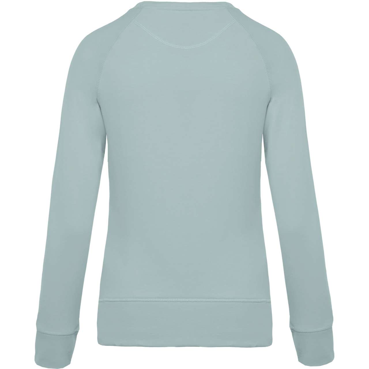 LADIES’ ORGANIC COTTON CREW NECK RAGLAN SLEEVE SWEATSHIRT - Image 2