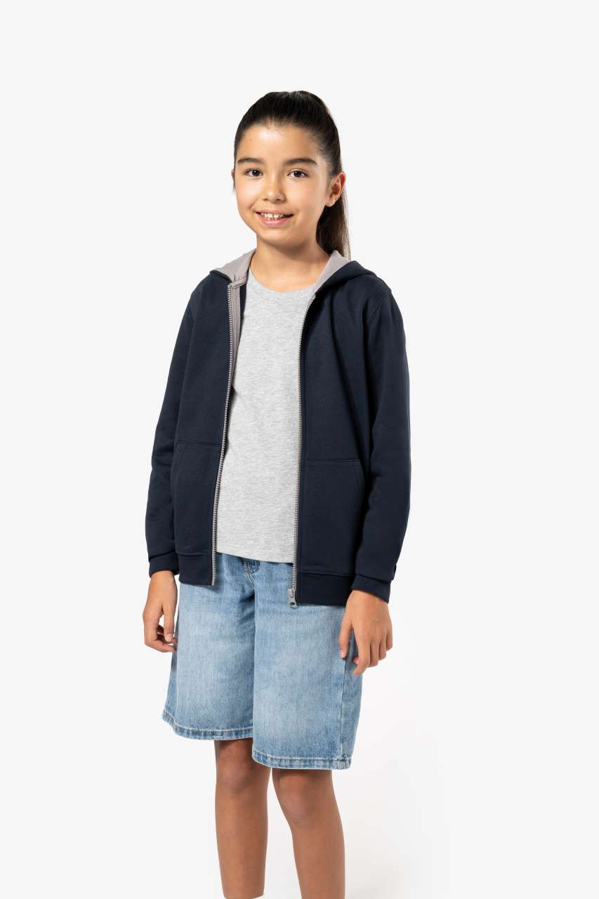 KIDS' FULL ZIP HOODED SWEATSHIRT - Image 7