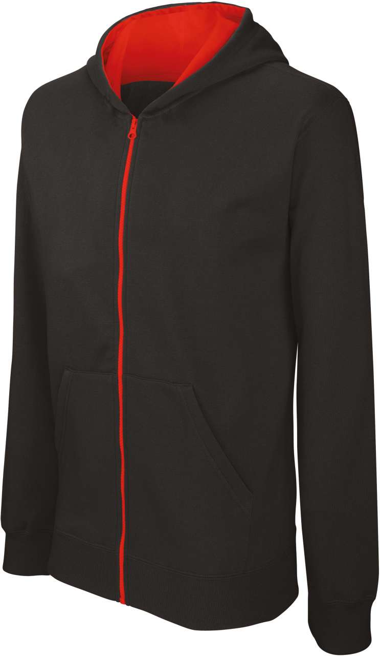 KIDS' FULL ZIP HOODED SWEATSHIRT - Image 4