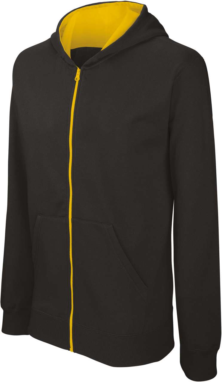 KIDS' FULL ZIP HOODED SWEATSHIRT - Image 3