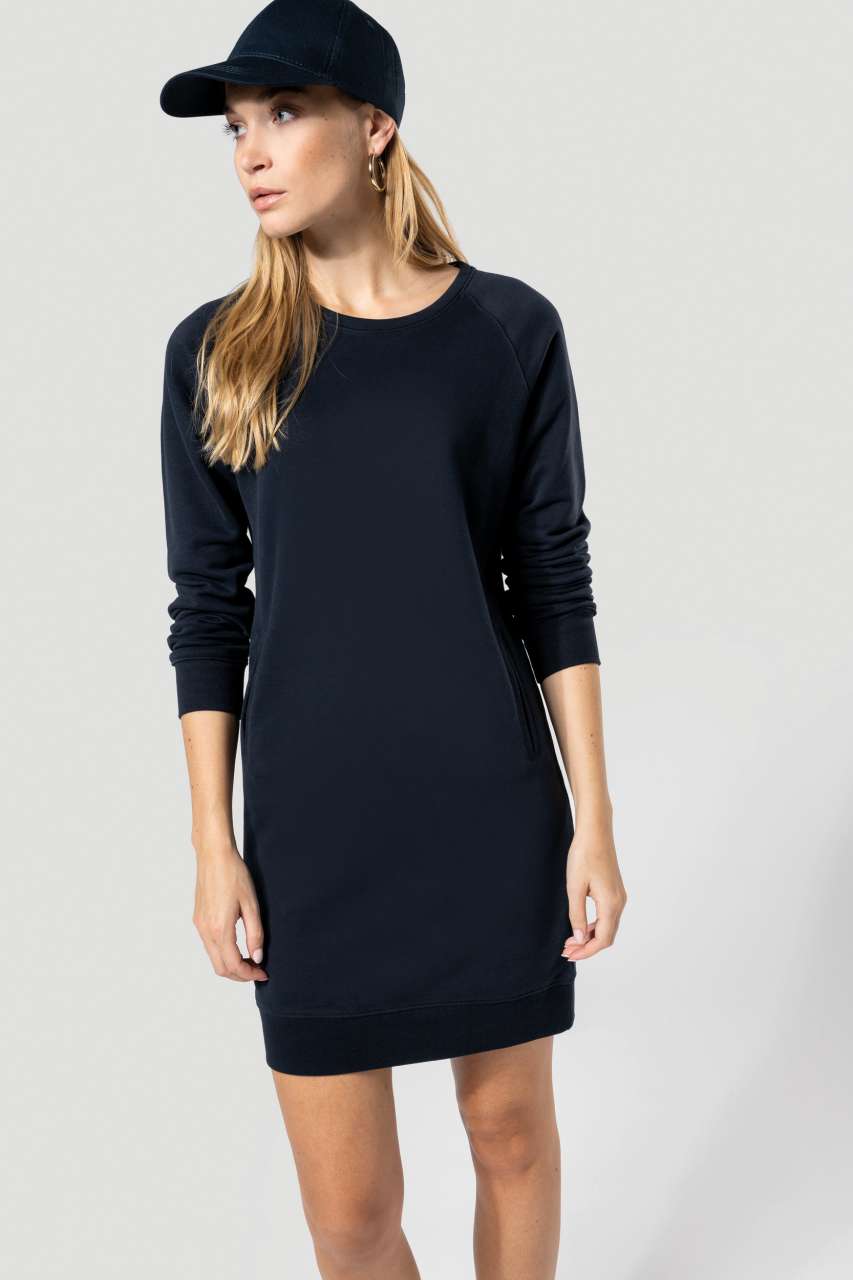 ORGANIC FLEECE LOUNGE DRESS - Image 3