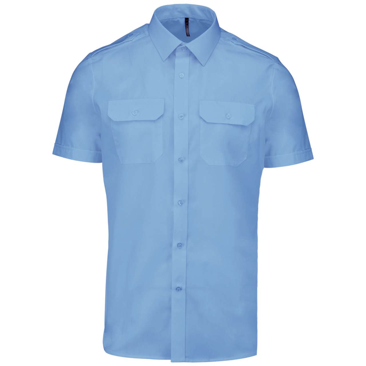 MEN'S SHORT-SLEEVED PILOT SHIRT - Image 5