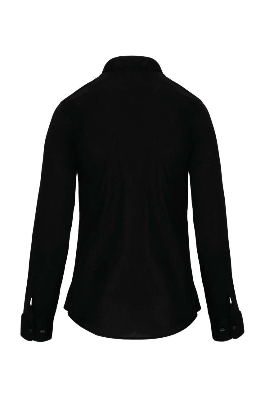 LADIES' LONG-SLEEVED MANDARIN COLLAR SHIRT - Image 5