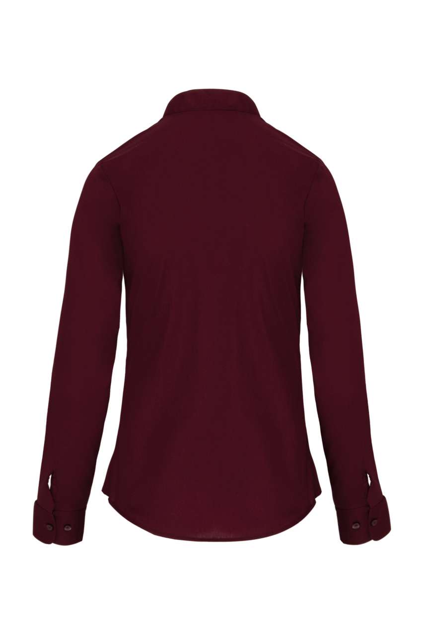 LADIES' LONG-SLEEVED MANDARIN COLLAR SHIRT - Image 4