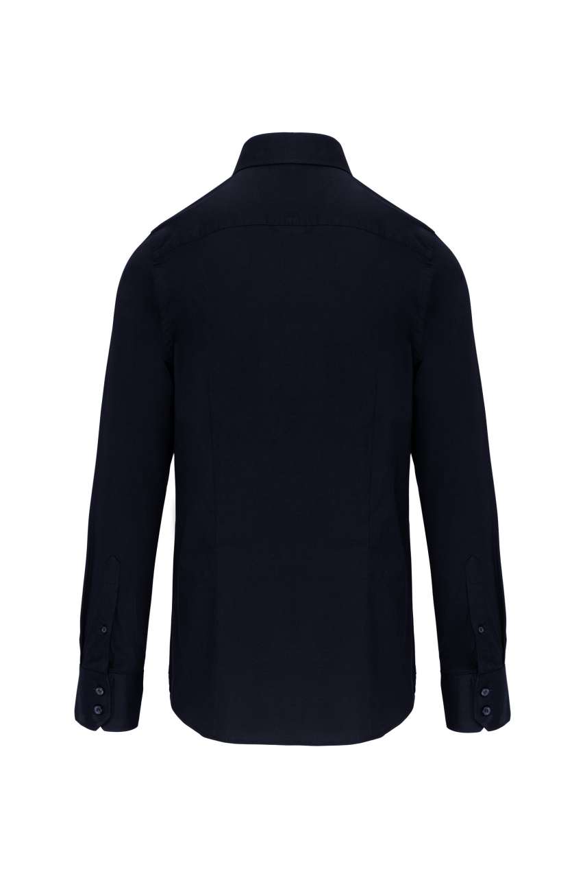 LONG-SLEEVED COTTON/ELASTANE SHIRT - Image 12