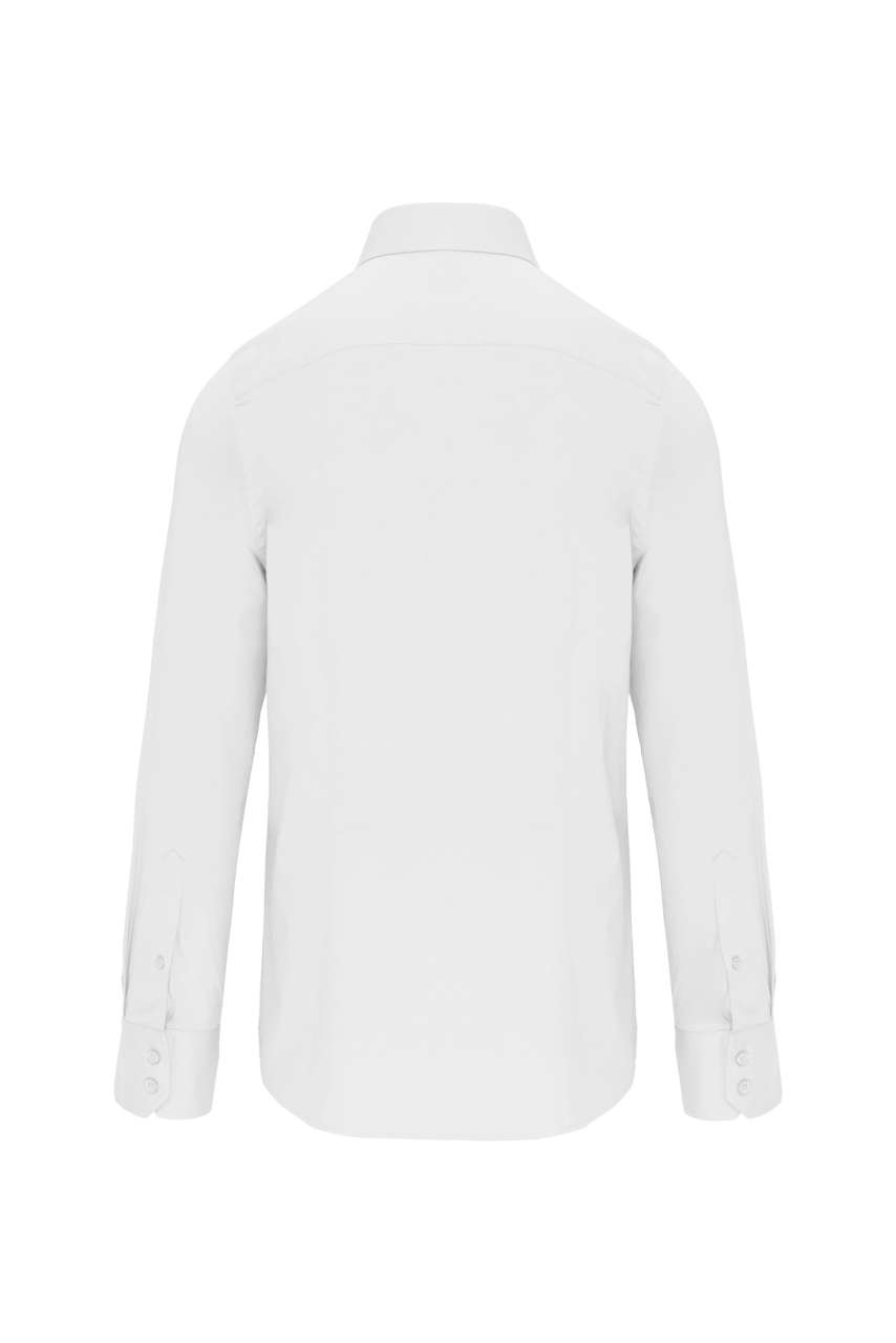 LONG-SLEEVED COTTON/ELASTANE SHIRT - Image 5