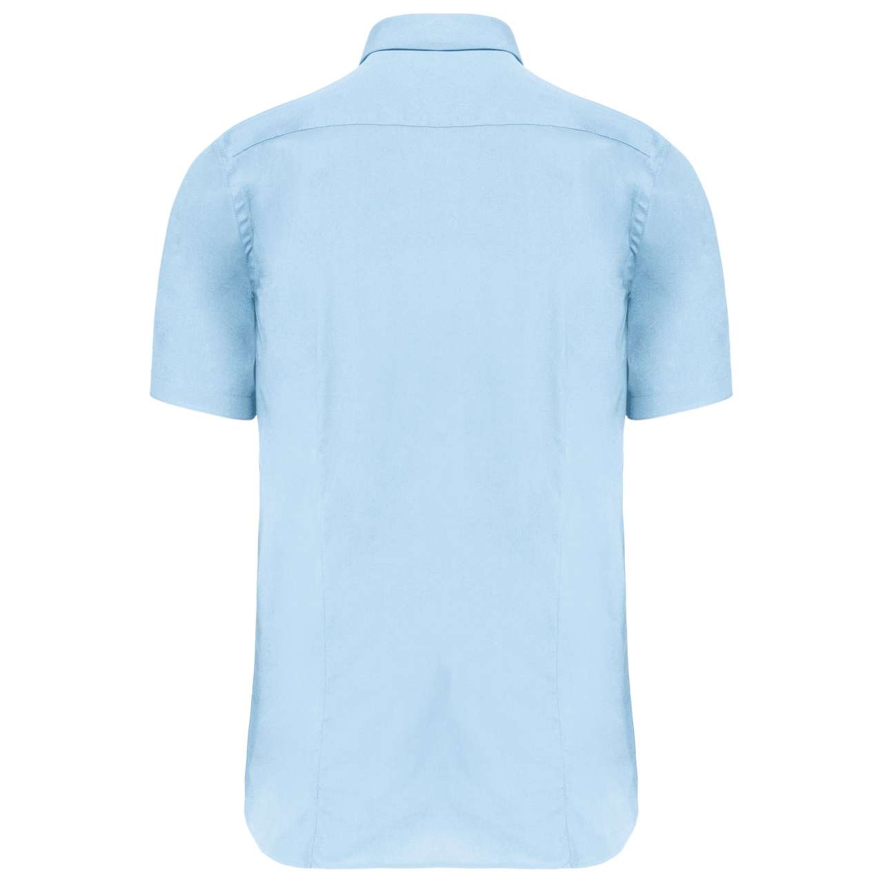 SHORT-SLEEVED COTTON/ELASTANE SHIRT - Image 4