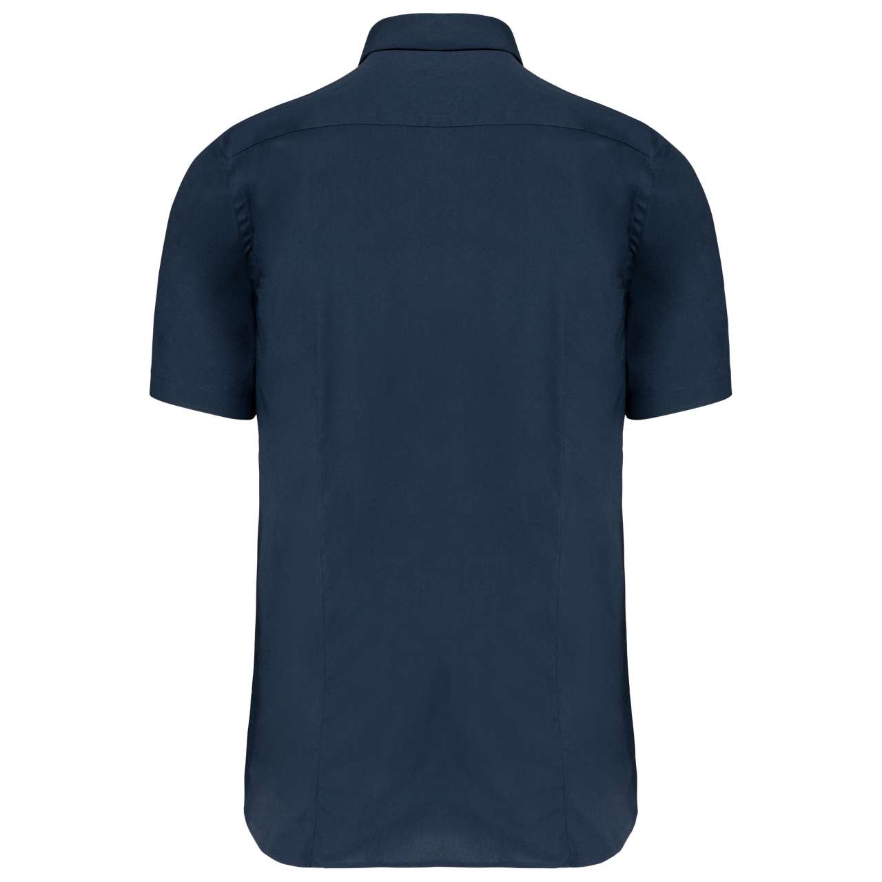 SHORT-SLEEVED COTTON/ELASTANE SHIRT - Image 5