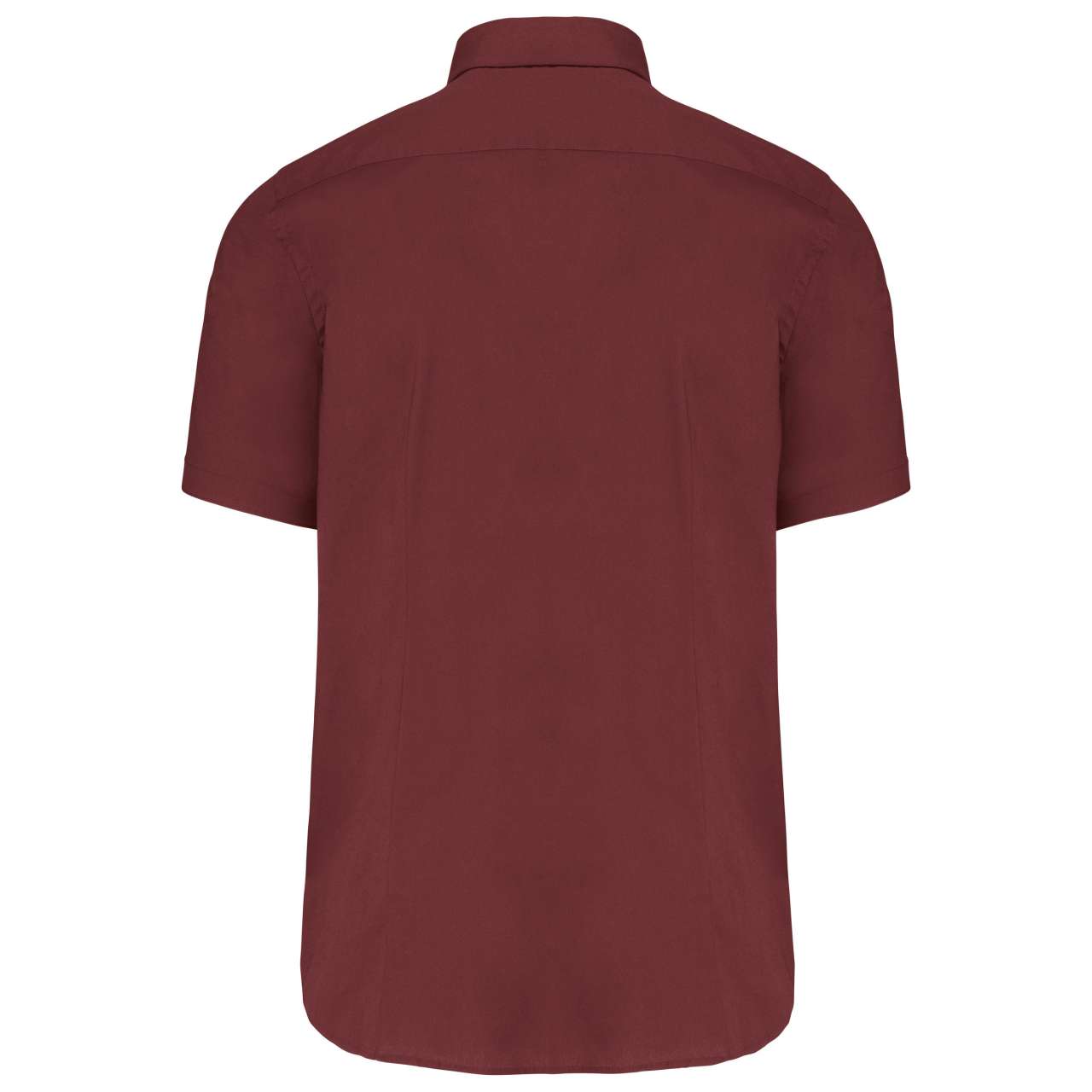 SHORT-SLEEVED COTTON/ELASTANE SHIRT - Image 6