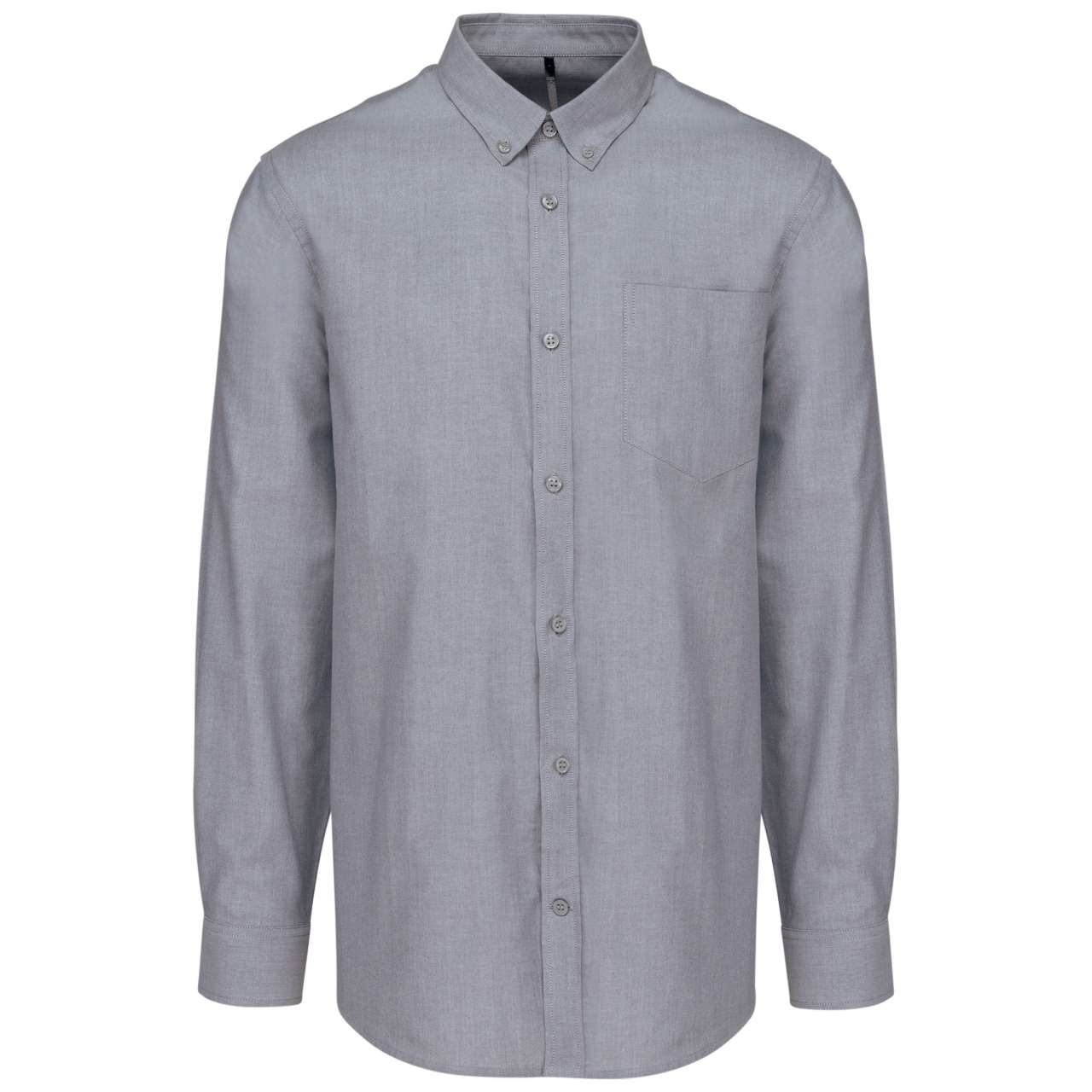 MEN'S LONG-SLEEVED OXFORD SHIRT - Image 4