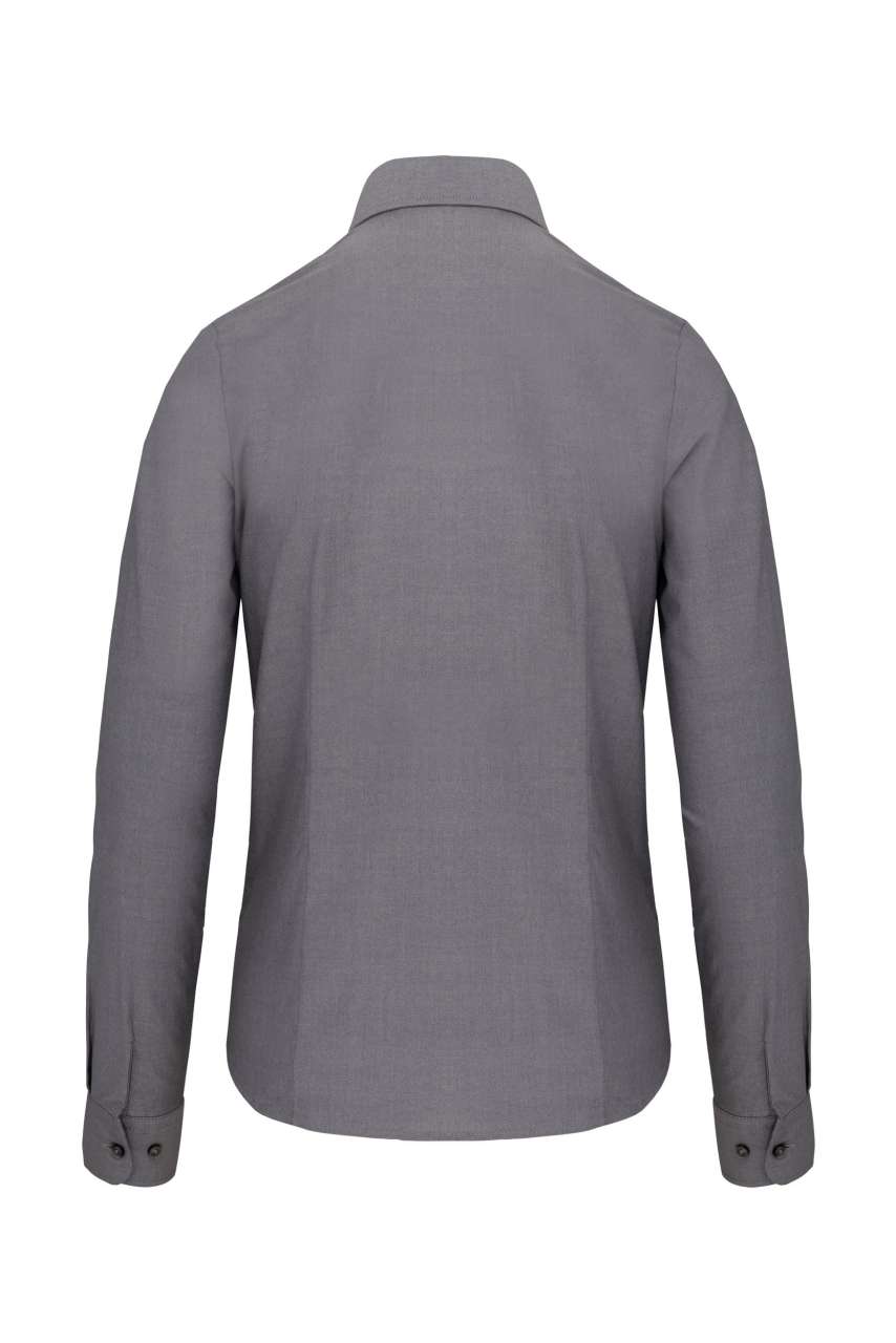 LADIES' LONG-SLEEVED OXFORD SHIRT - Image 3