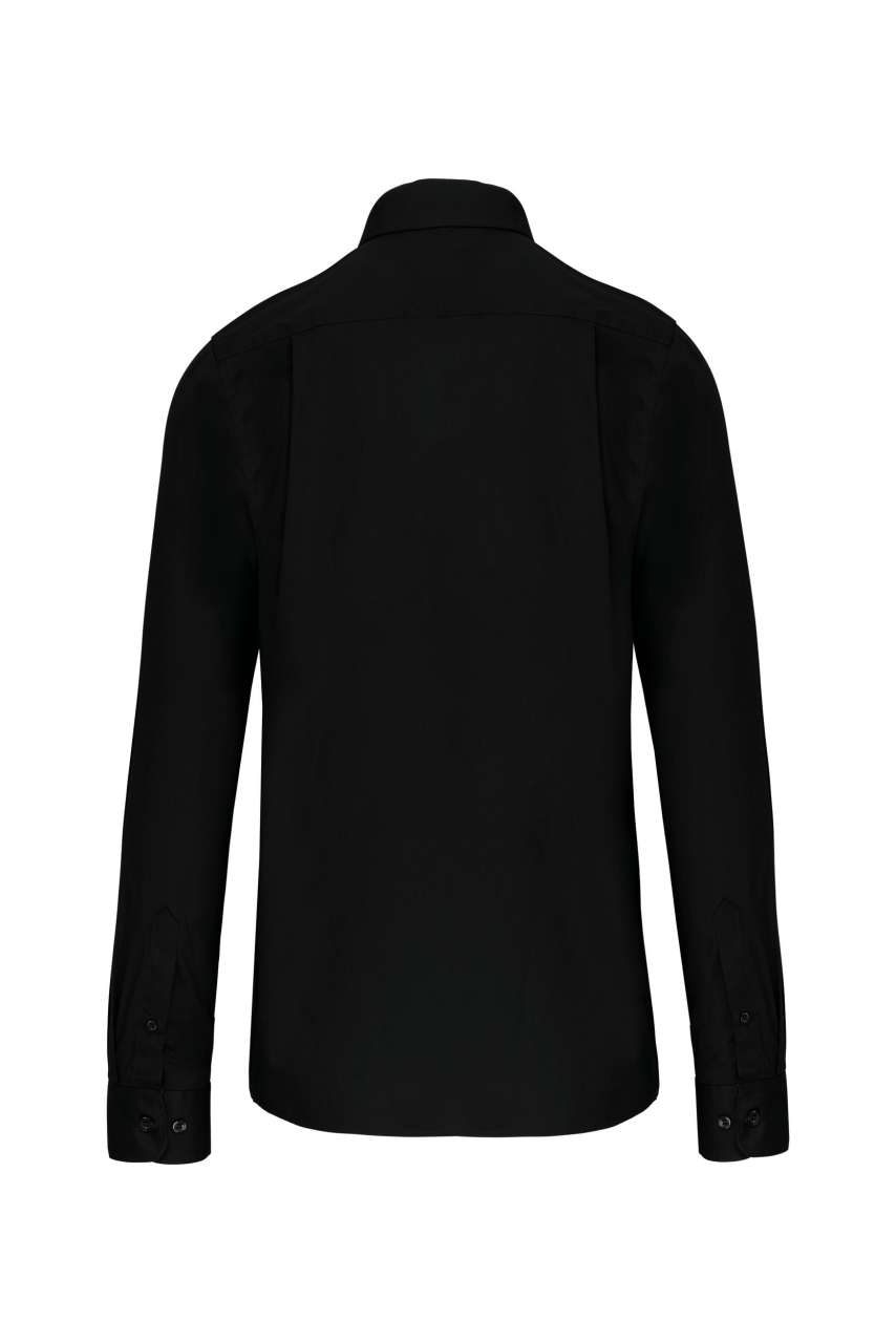 MEN'S LONG-SLEEVED COTTON POPLIN SHIRT - Image 11