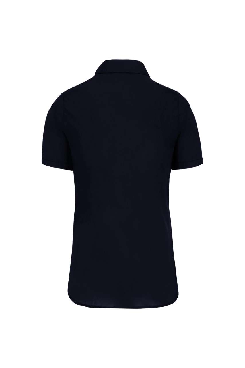 LADIES' SHORT-SLEEVED COTTON POPLIN SHIRT - Image 5