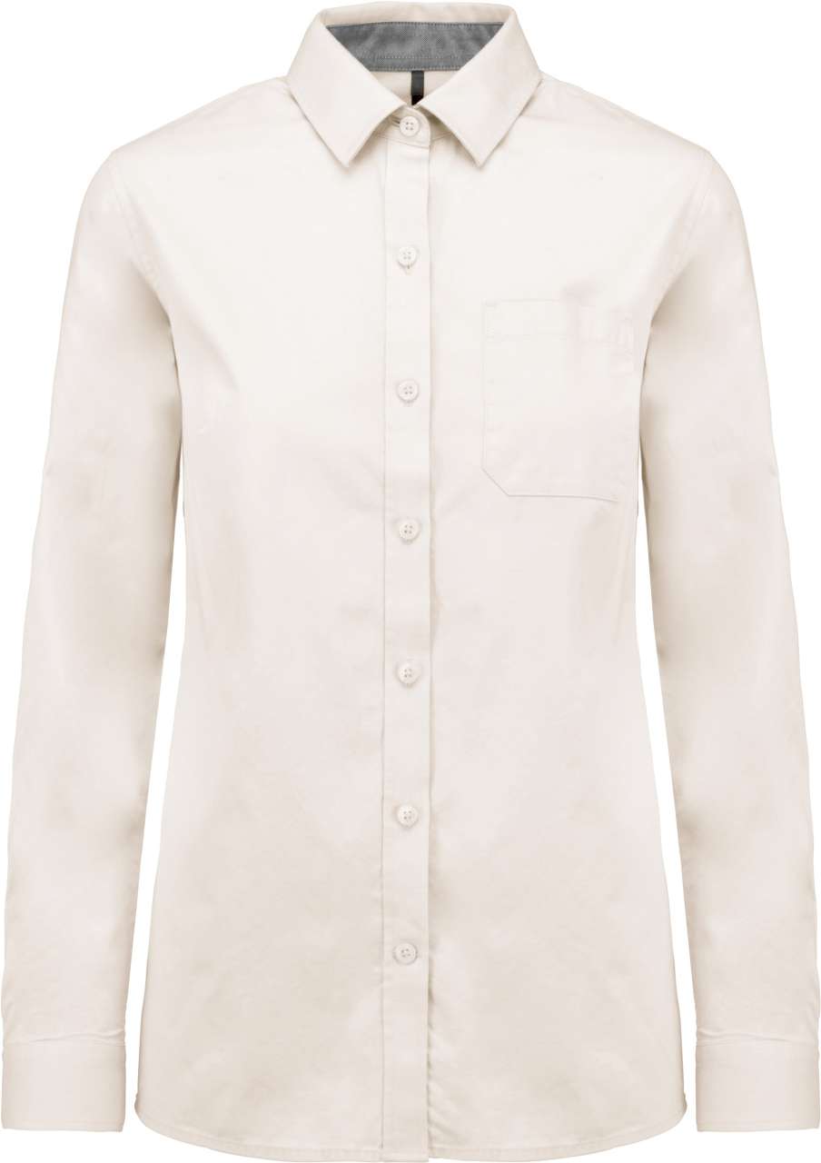 LADIES’ NEVADA LONG SLEEVE COTTON SHIRT - Image 14