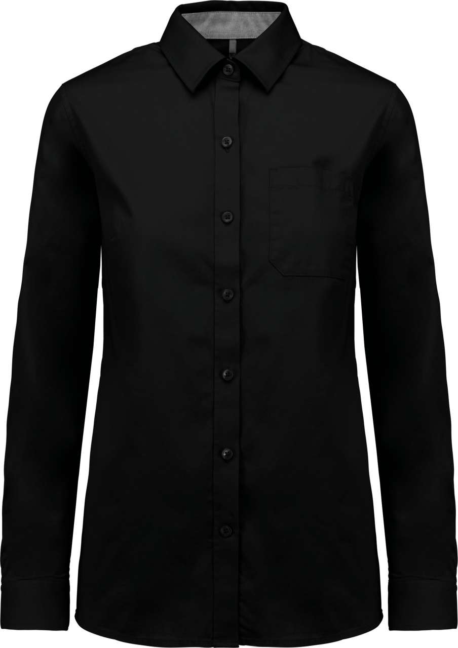 LADIES’ NEVADA LONG SLEEVE COTTON SHIRT - Image 7