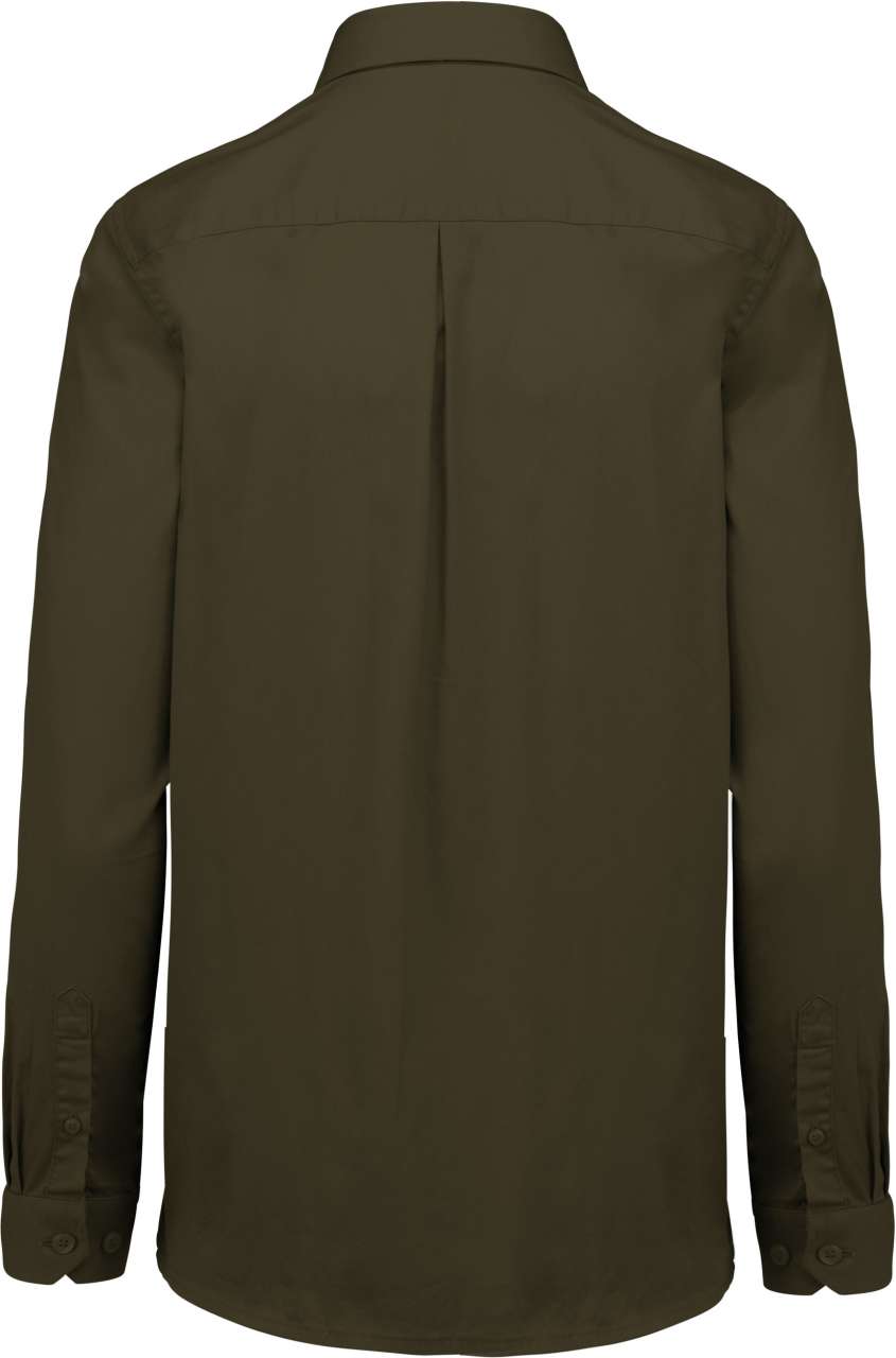 LADIES’ NEVADA LONG SLEEVE COTTON SHIRT - Image 2