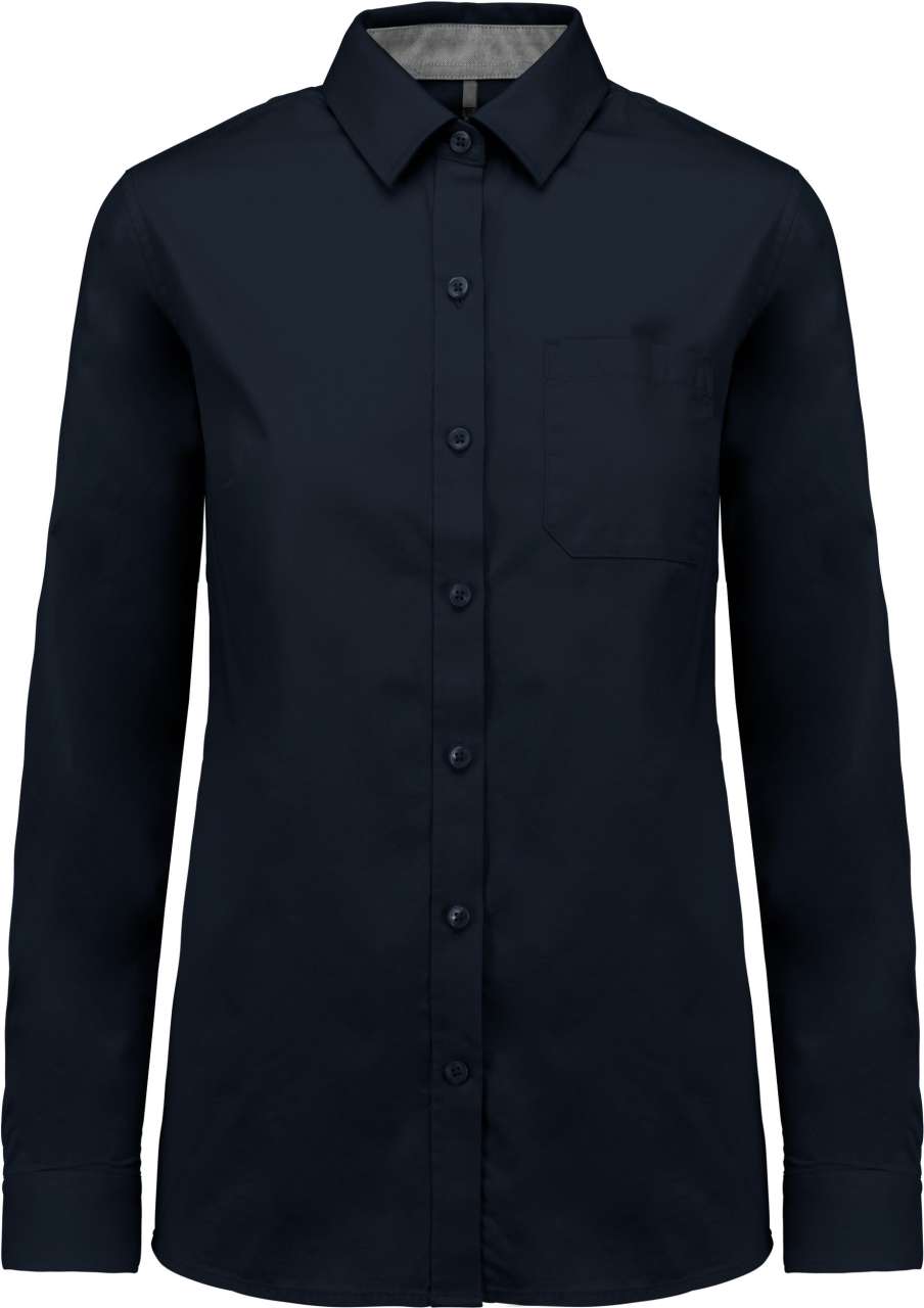 LADIES’ NEVADA LONG SLEEVE COTTON SHIRT - Image 17