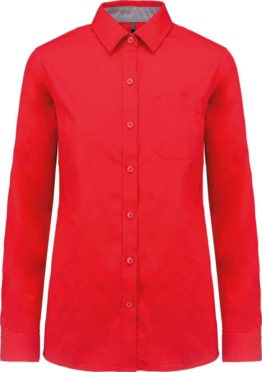 LADIES’ NEVADA LONG SLEEVE COTTON SHIRT - Image 13