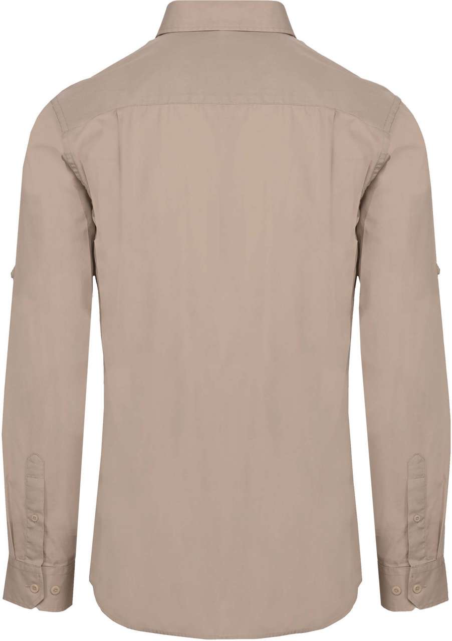 MEN'S LONG-SLEEVED SAFARI SHIRT - Image 6