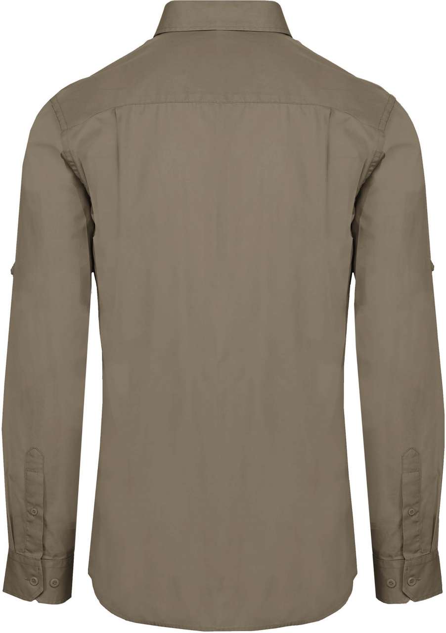 MEN'S LONG-SLEEVED SAFARI SHIRT - Image 7