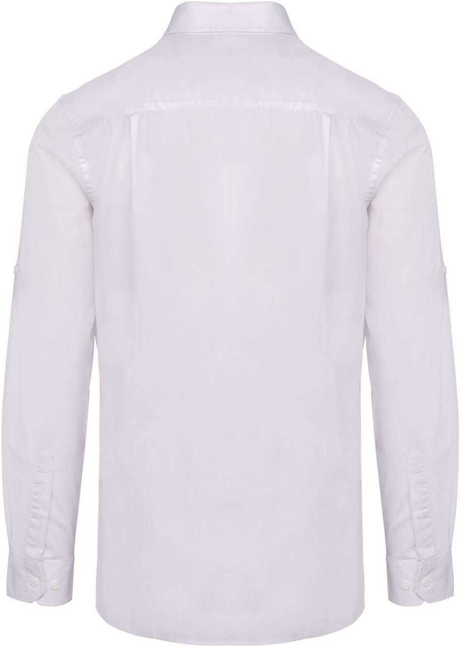 MEN'S LONG-SLEEVED SAFARI SHIRT - Image 2