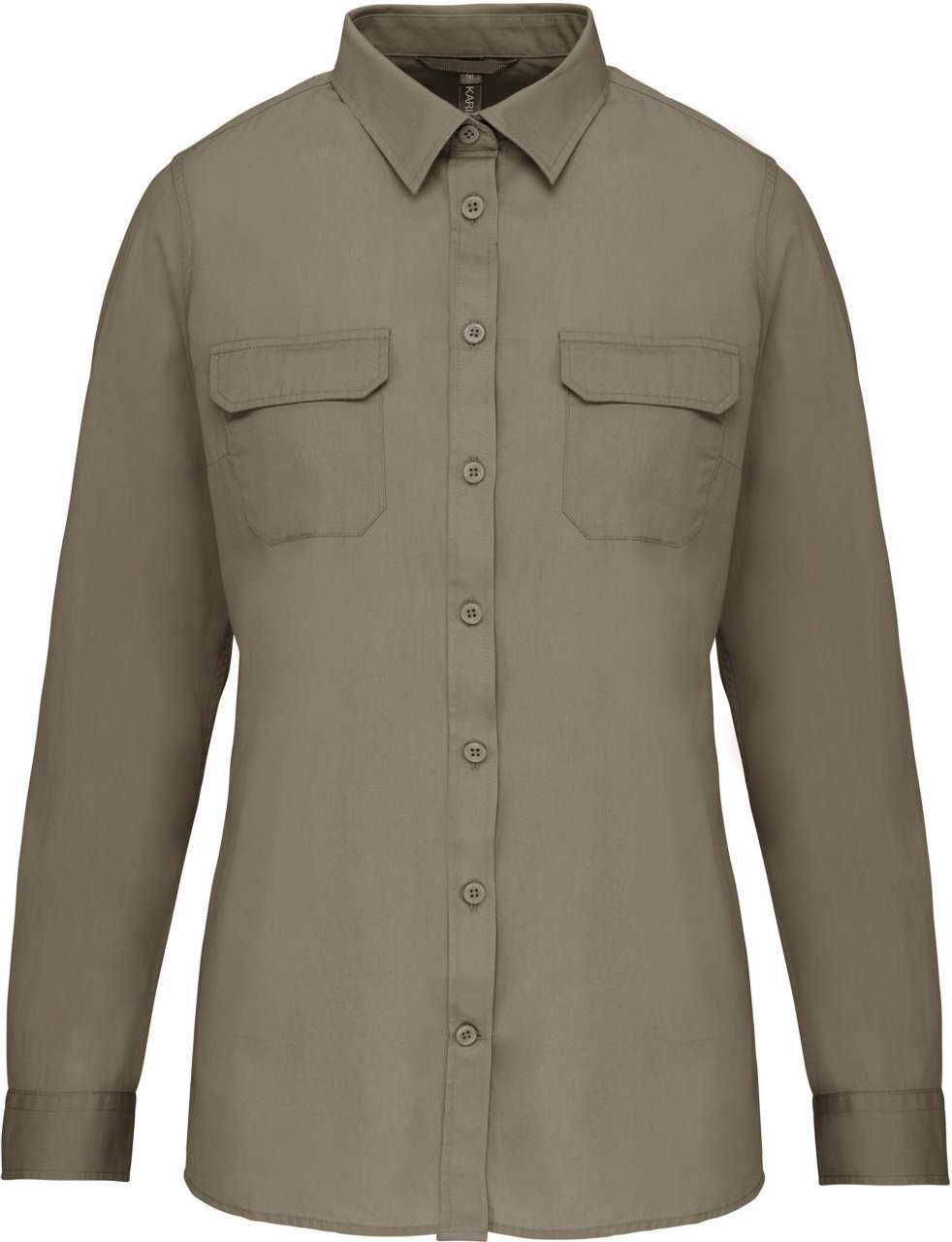 LADIES' LONG SLEEVED SAFARI SHIRT - Image 9