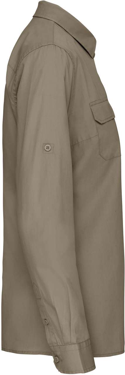 LADIES' LONG SLEEVED SAFARI SHIRT - Image 6