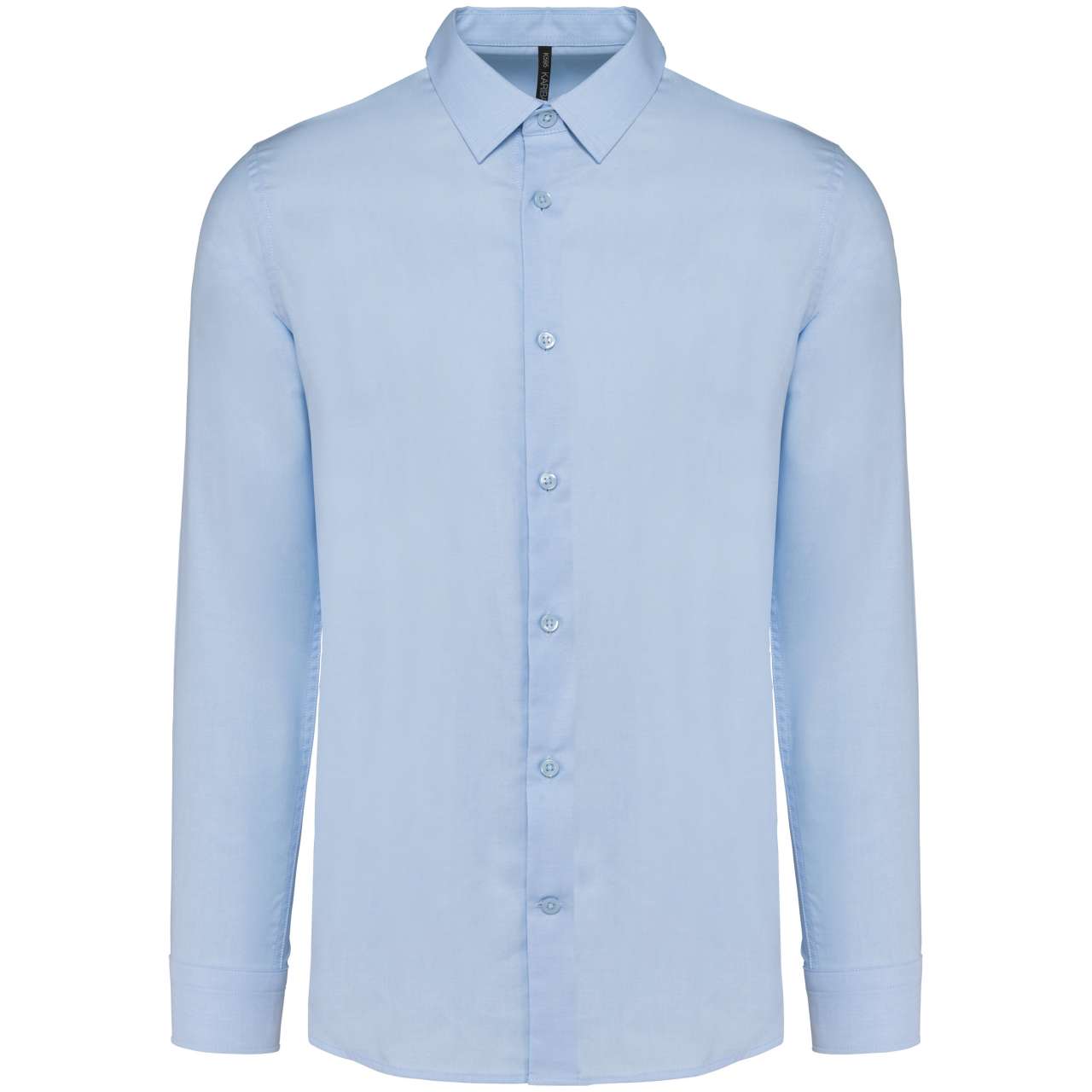 MEN LONG-SLEEVED EASY CARE SHIRT WITHOUT POCKET - Image 4