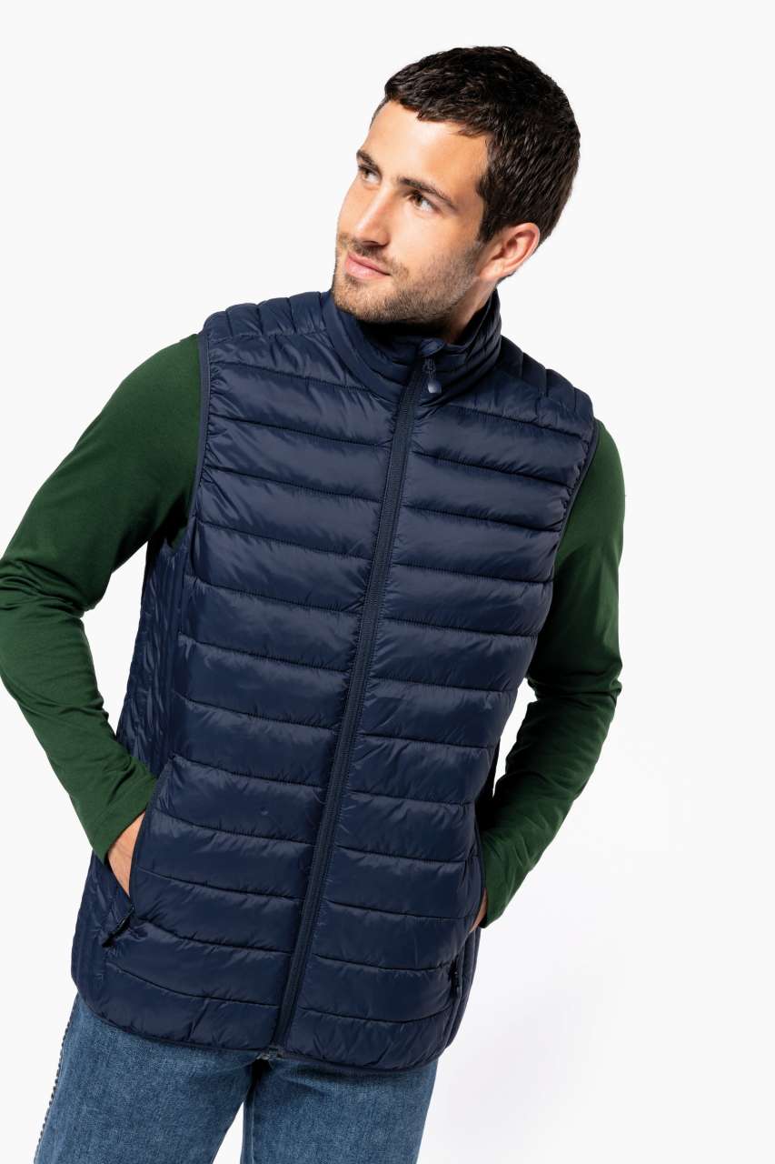 MEN’S LIGHTWEIGHT SLEEVELESS FAKE DOWN JACKET - Image 14