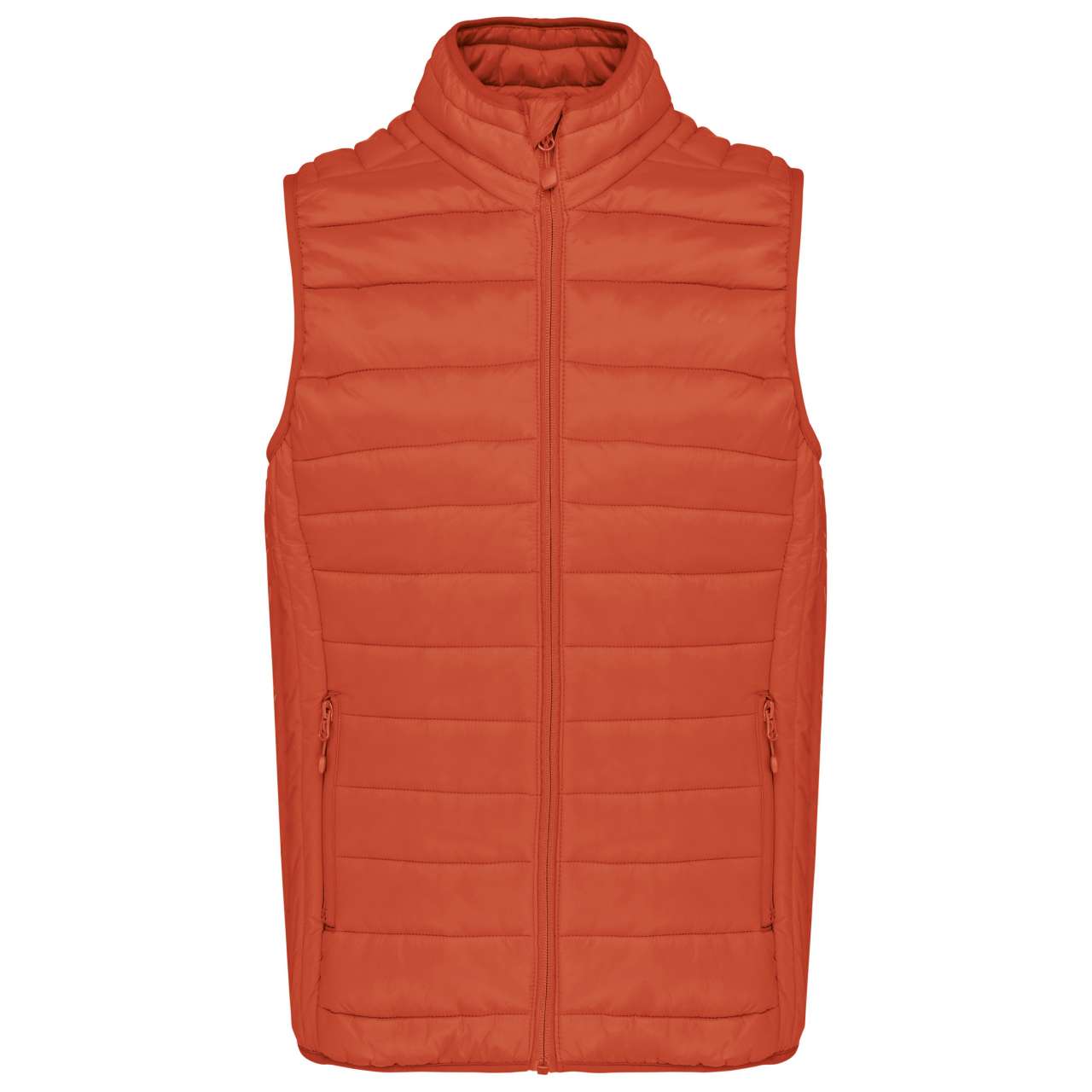 MEN’S LIGHTWEIGHT SLEEVELESS FAKE DOWN JACKET - Image 10