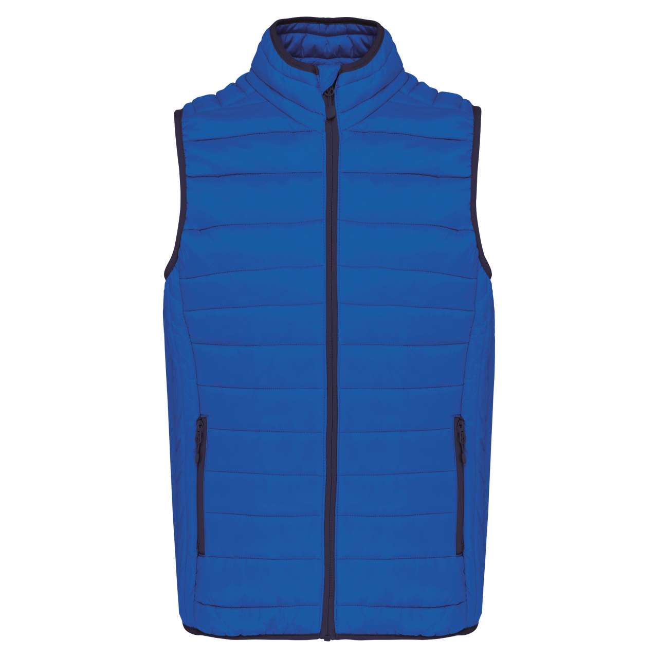 MEN’S LIGHTWEIGHT SLEEVELESS FAKE DOWN JACKET - Image 2