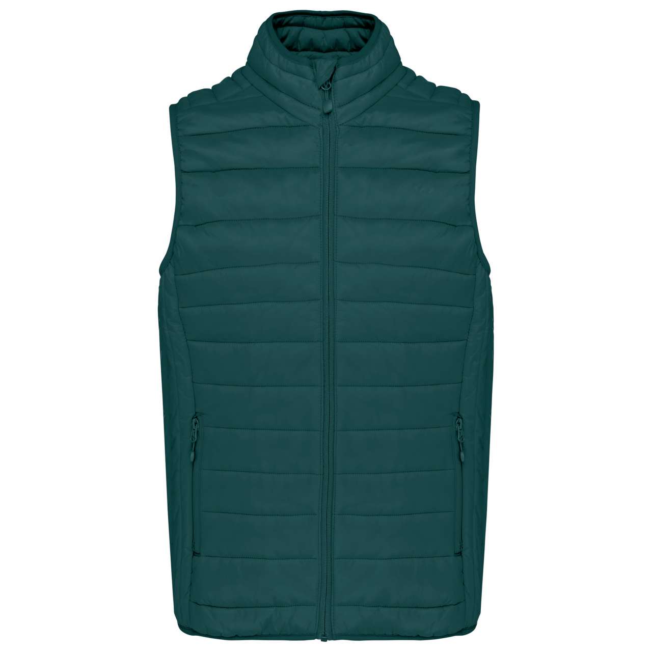 MEN’S LIGHTWEIGHT SLEEVELESS FAKE DOWN JACKET - Image 11