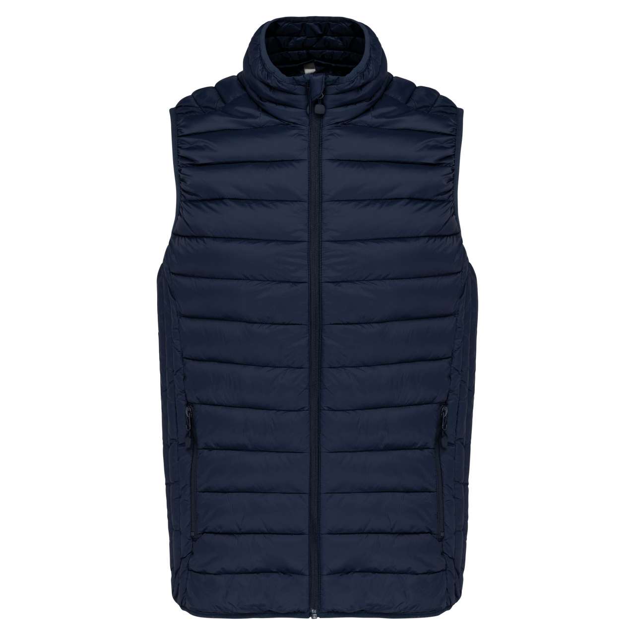 MEN’S LIGHTWEIGHT SLEEVELESS FAKE DOWN JACKET - Image 8