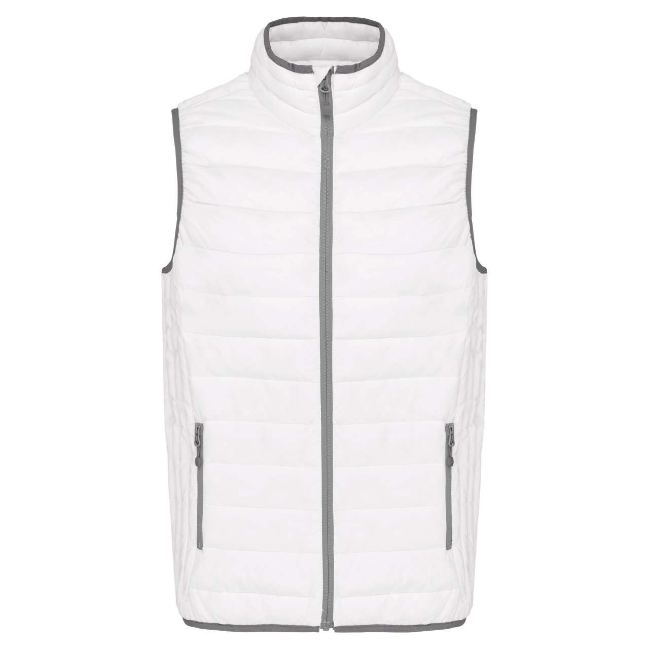 MEN’S LIGHTWEIGHT SLEEVELESS FAKE DOWN JACKET - Image 12