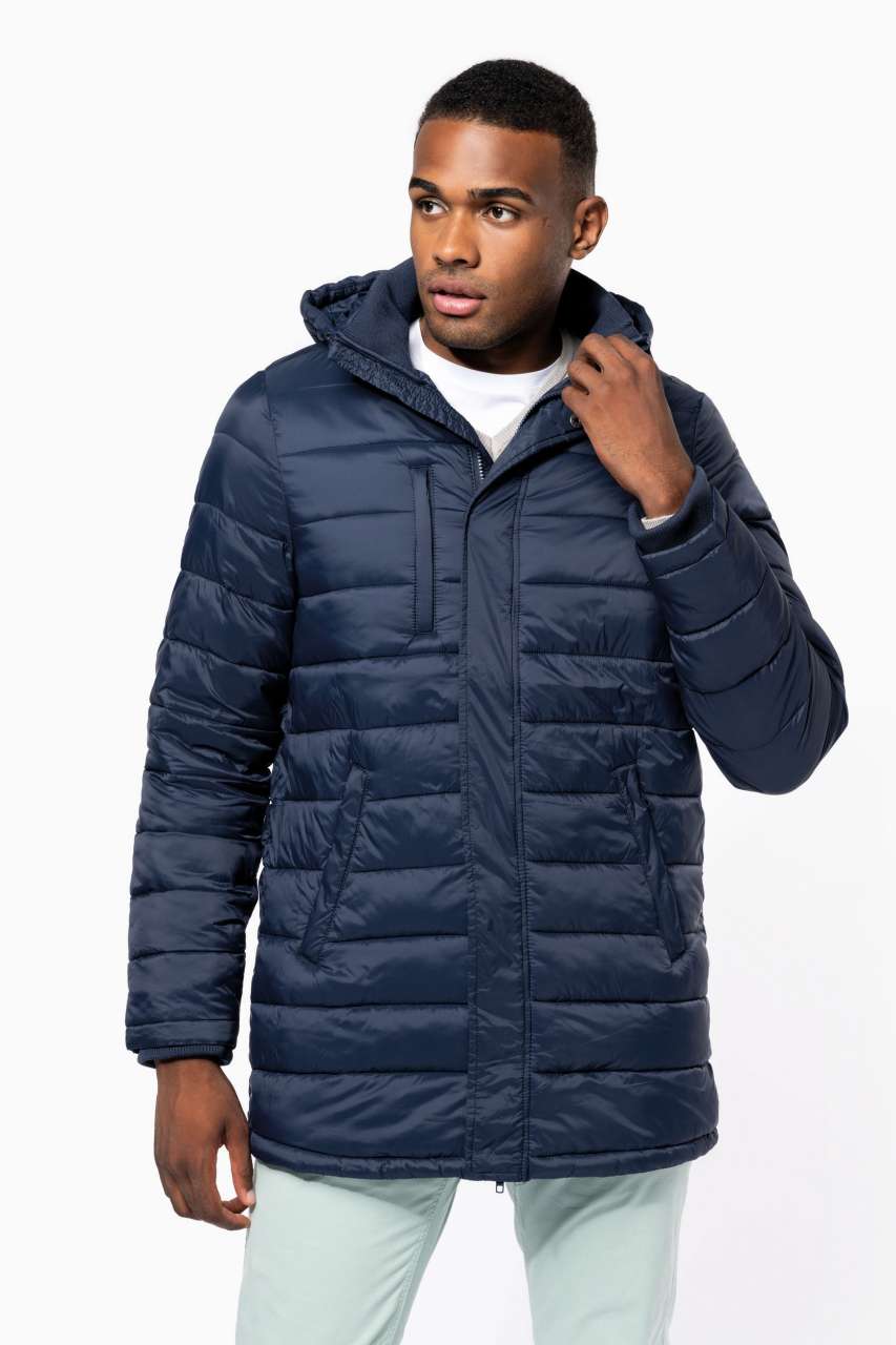 MEN'S LIGHTWEIGHT HOODED PADDED PARKA - Image 2