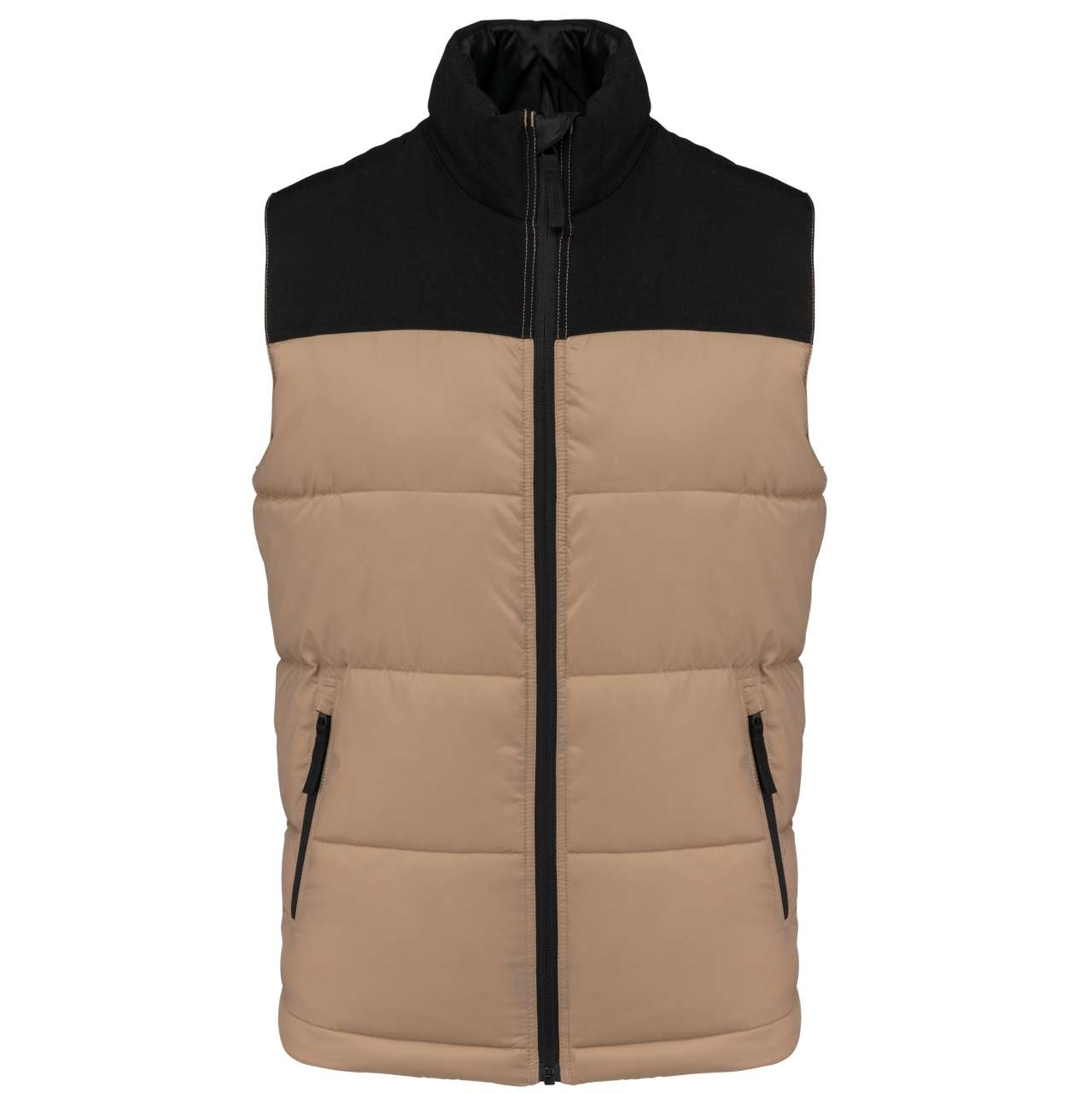 UNISEX BI-TONE PADDED BODYWARMER - Image 9