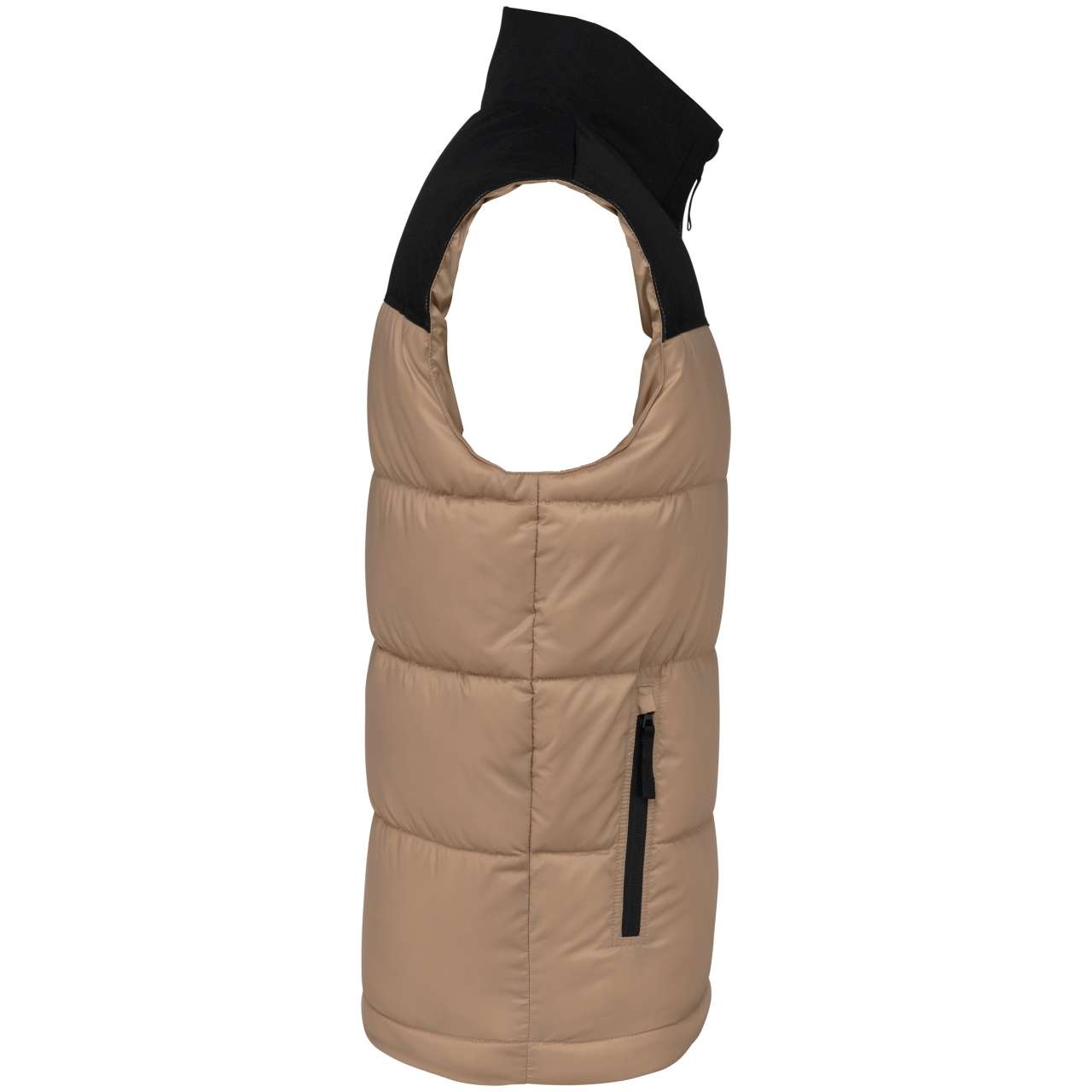 UNISEX BI-TONE PADDED BODYWARMER - Image 8
