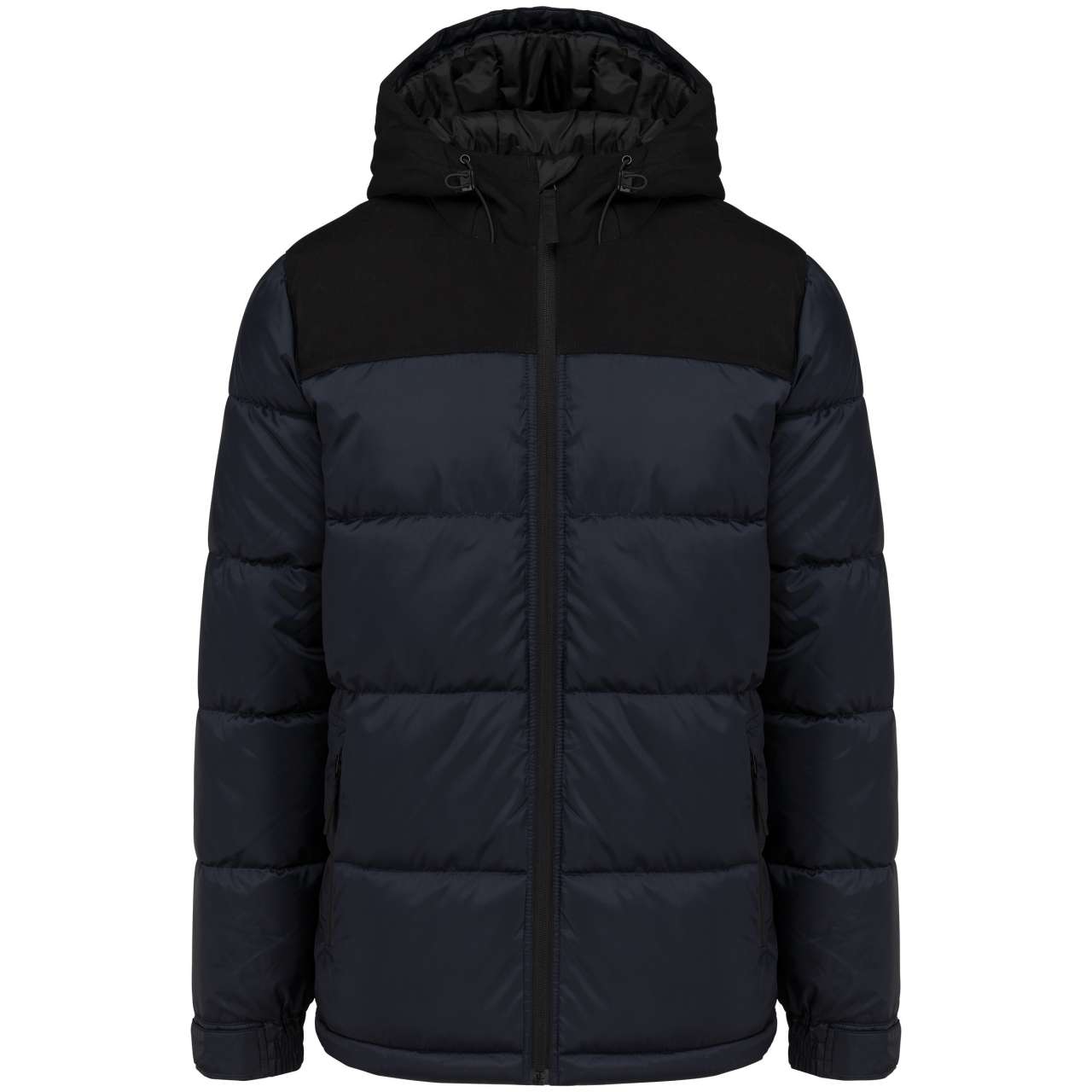 UNISEX BI-TONE PADDED JACKET WITH HOOD - Image 7