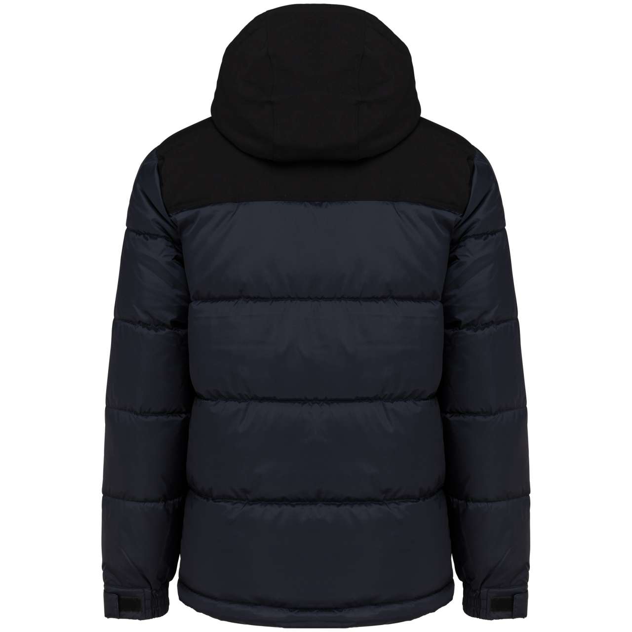 UNISEX BI-TONE PADDED JACKET WITH HOOD - Image 4