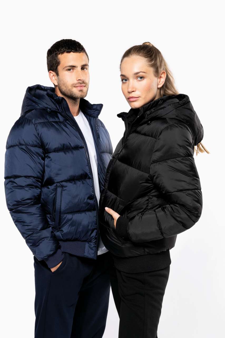 UNISEX RECYCLED RIPSTOP JACKET WITH HOOD - Image 2