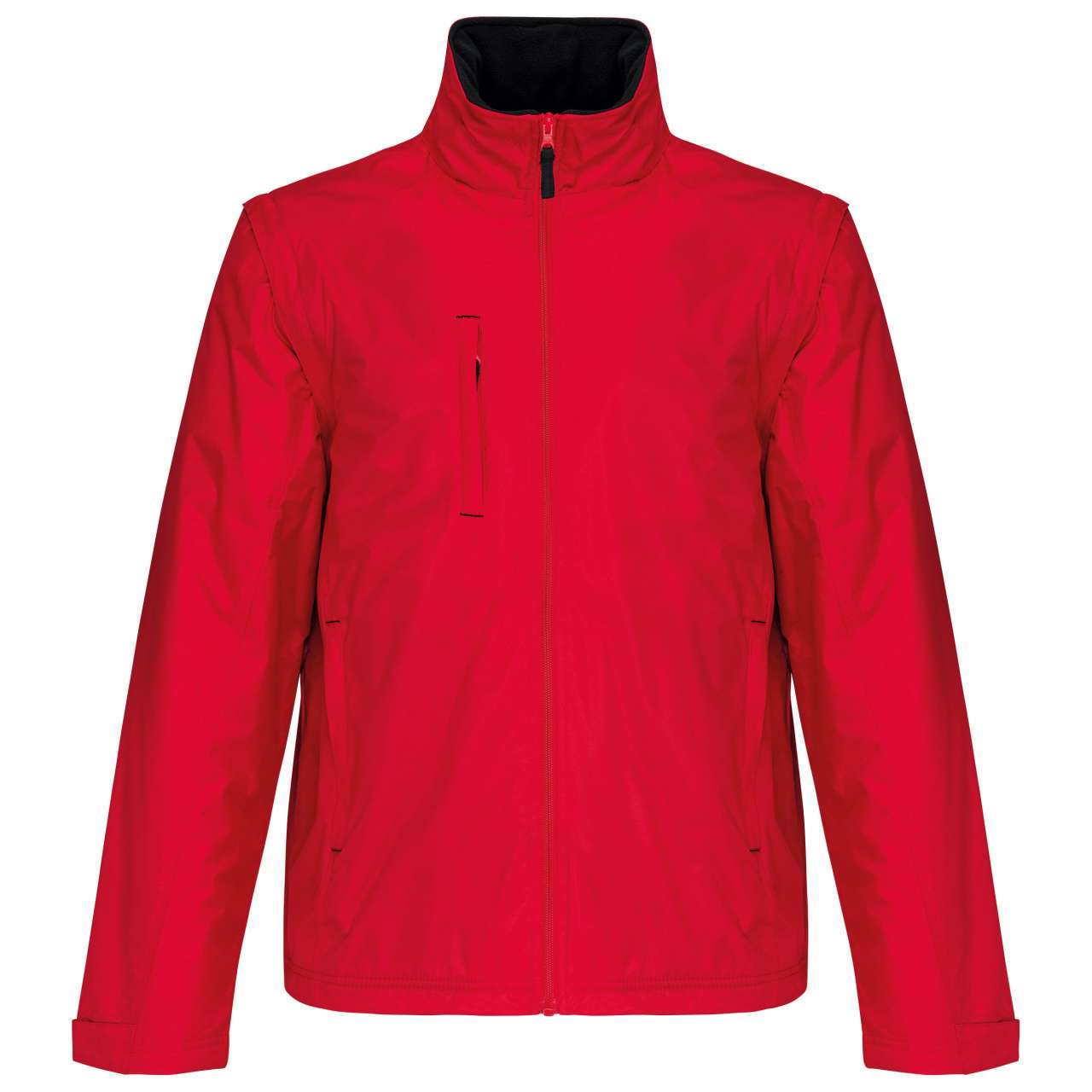 SCORE - DETACHABLE-SLEEVED BLOUSON JACKET