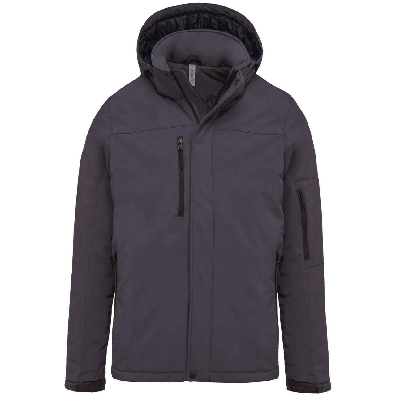 MEN'S HOODED SOFTSHELL LINED PARKA - Image 6